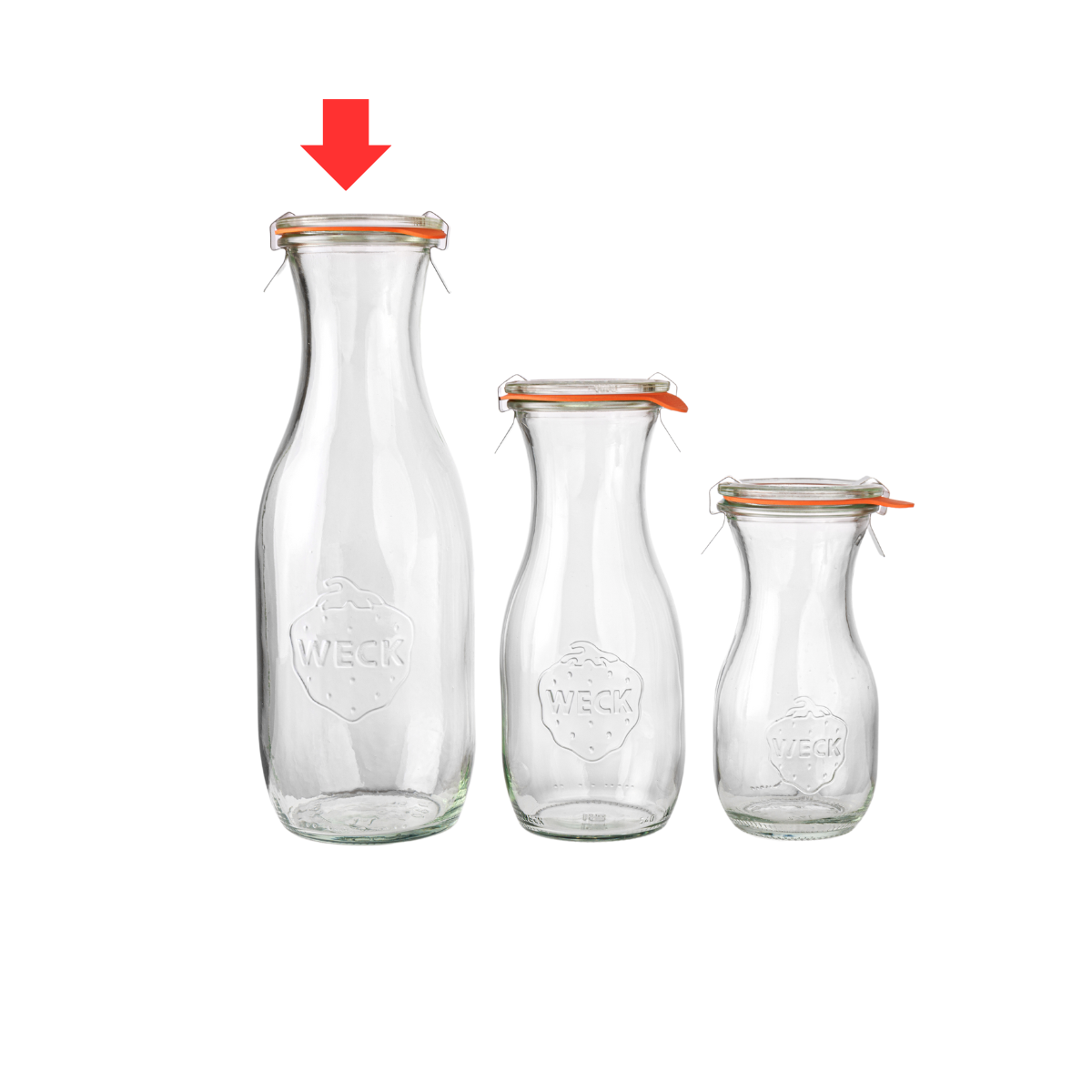 Баночка для жидкостей Weck-766 (1 литр)