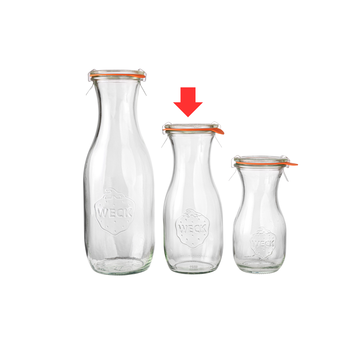 Баночка для жидкостей Weck-764 (540 мл)