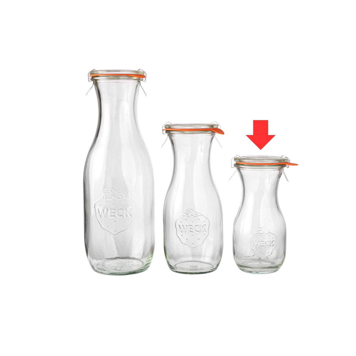 Баночка для жидкостей Weck-763 (310 мл)