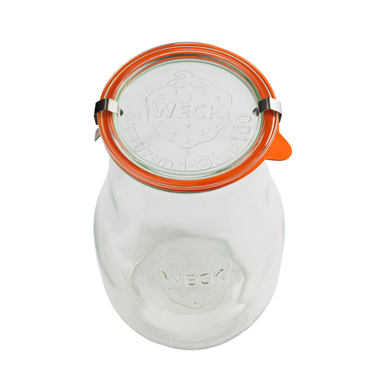 Банка стеклянная формы тюльпан с крышкой 1.75 литров