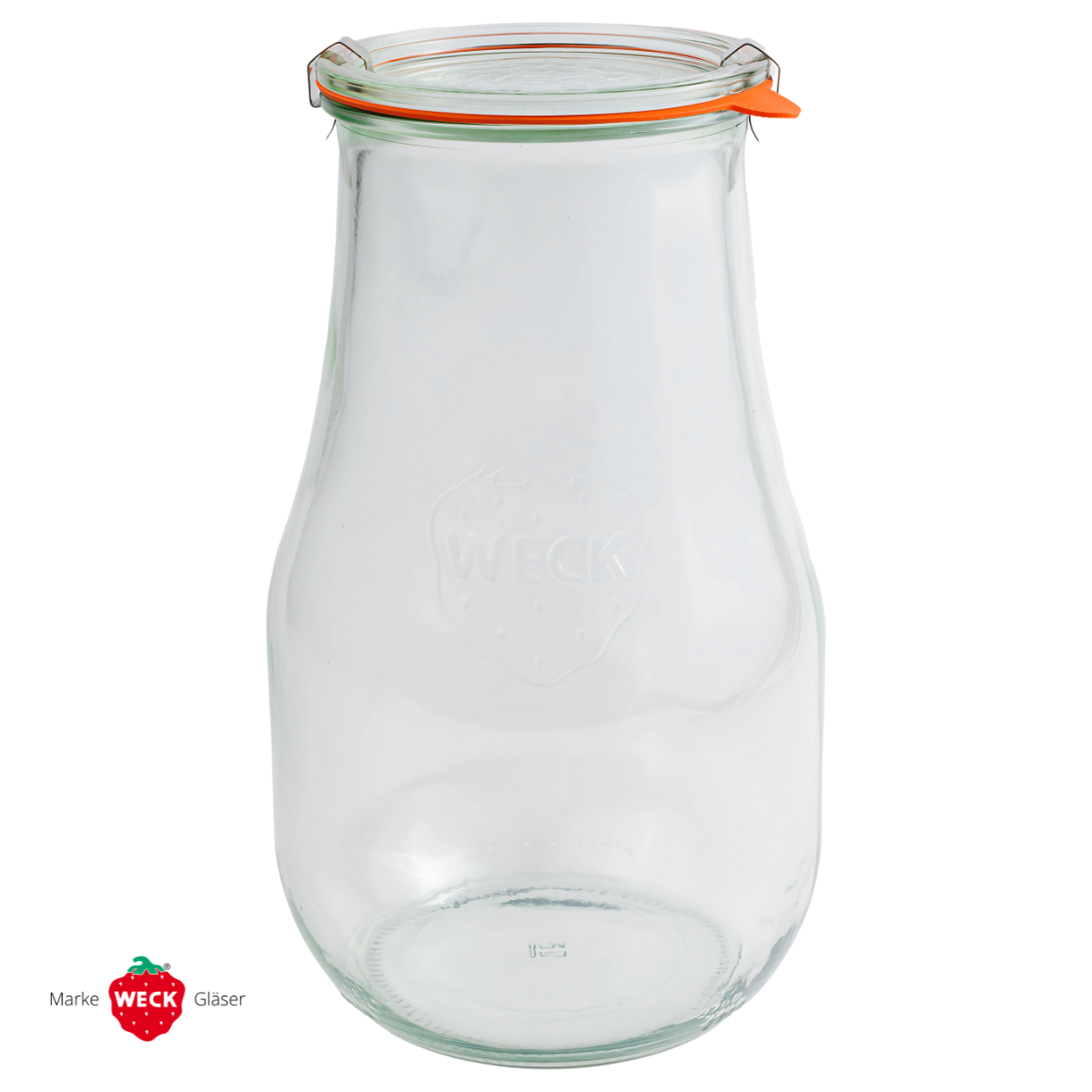 Банка стеклянная формы тюльпан с крышкой 2.7 литров