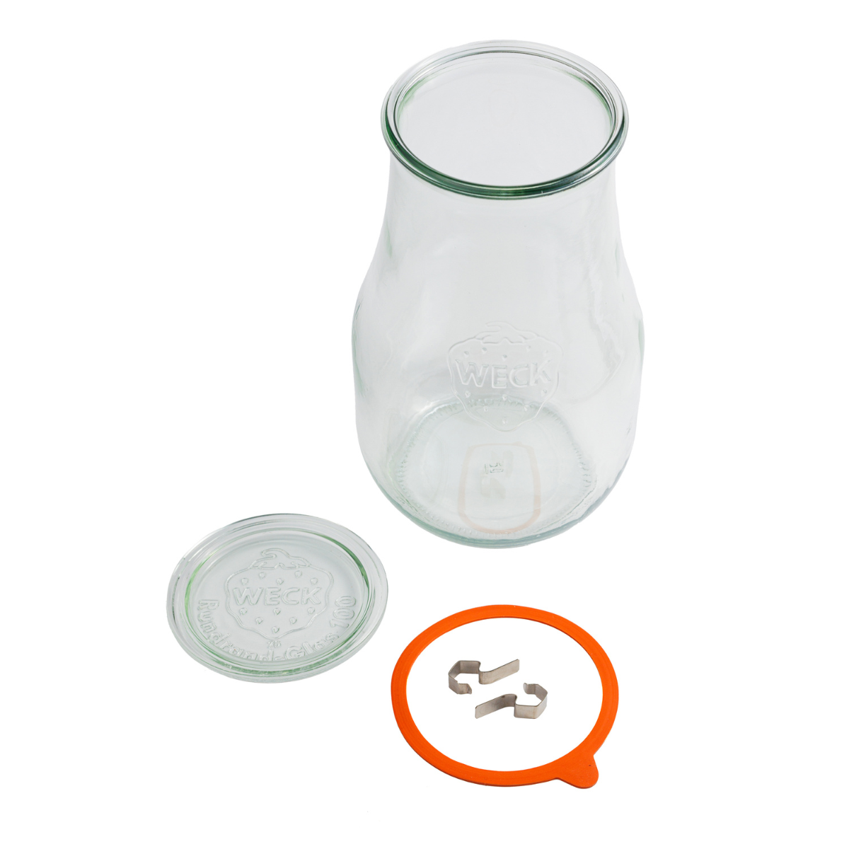 Банка стеклянная формы тюльпан с крышкой 2.7 литров