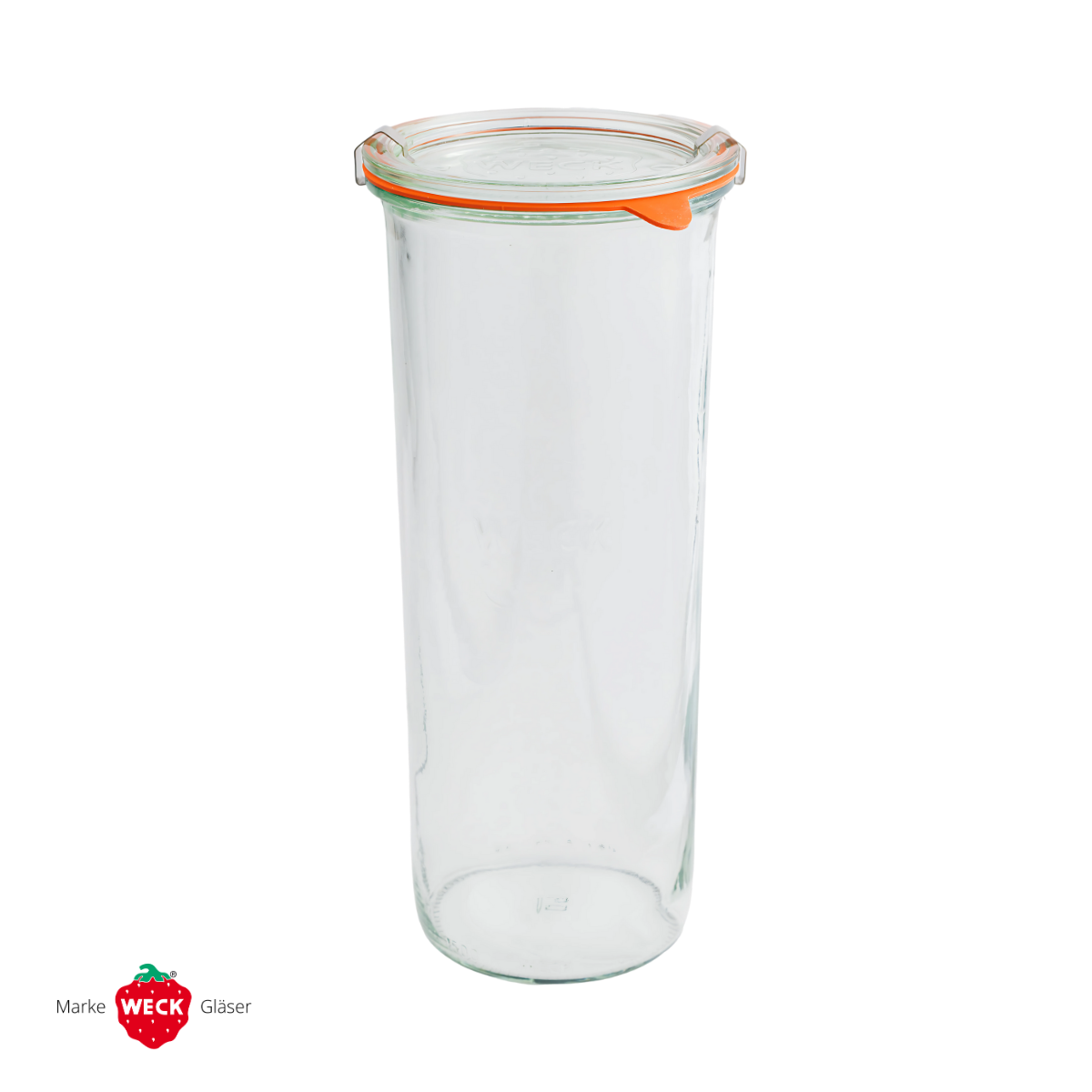 Банка стеклянная конус с крышкой 1.5 литра