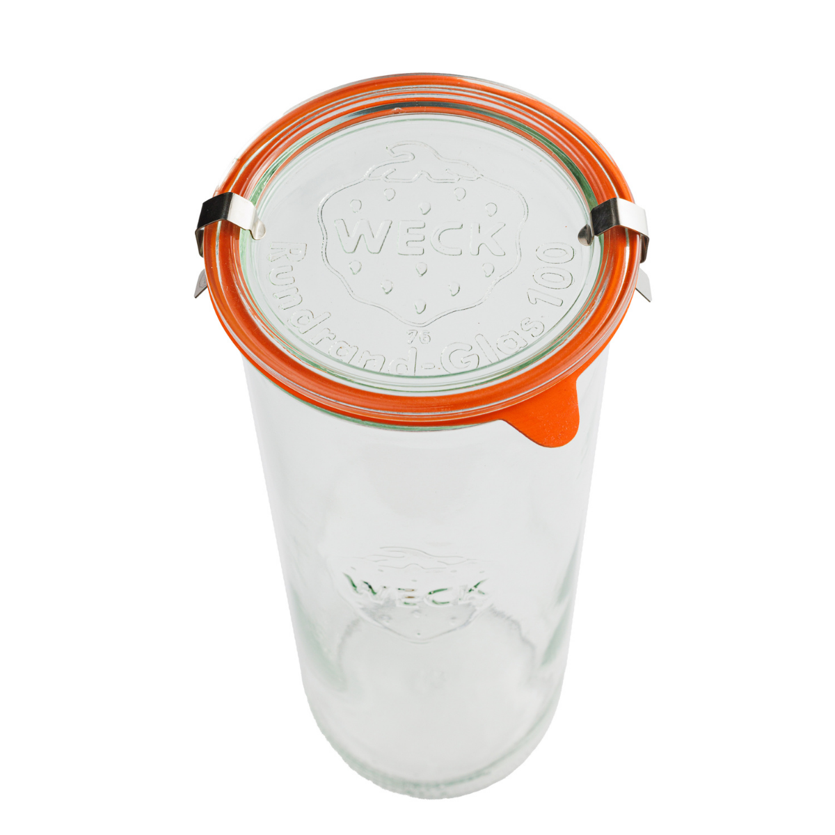 Банка стеклянная конус с крышкой 1.5 литра