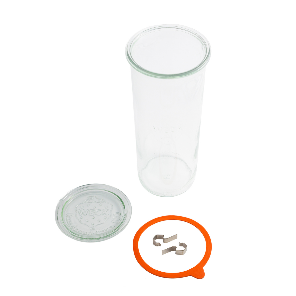 Банка стеклянная конус с крышкой 1.5 литра